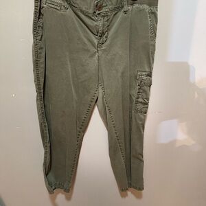 Sonoma Olive Green Capris